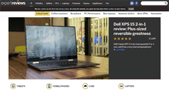 Desktop Screenshot of expertreviews.co.uk