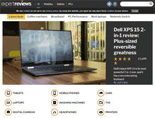 Tablet Screenshot of expertreviews.co.uk